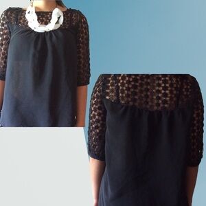 Jennifer Lopez BLACK BLOUSE.